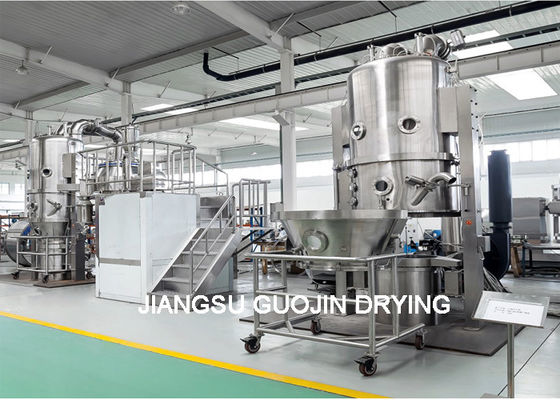Feld 99% Granulationsmaschine mit 45 kW Lüfterleistung und 750 kg Max-Kapazität