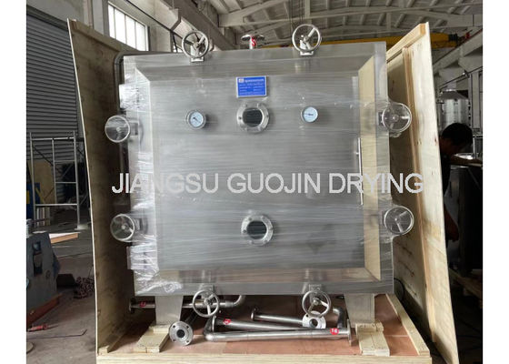 2100 kg Edelstahl Vakuumtrockner mit fortgeschrittenem PLC-Steuerungssystem