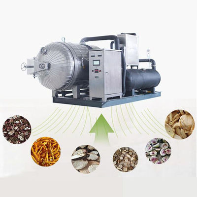 Vakuumedelstahl-industrielle gefriertrocknete Frucht-Maschine