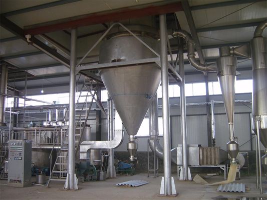 Industrieller Sprühtrockner der Edelstahl-Chemikalien-1000kg/h