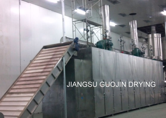 Einlagiges 1.6M Width Conveyor Mesh Belt Dryer For Vegetable