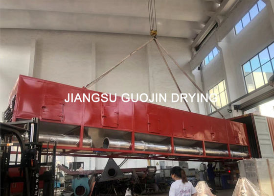 Einzelner Durchlauf-Förderer Mesh Belt Dryer 1.6x12M Shipped nach Pakistan