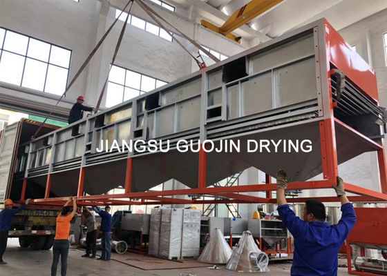 Frucht-Gemüse entwässert Meter Tunnel-Förderer-Mesh Belt Dryers 2x10