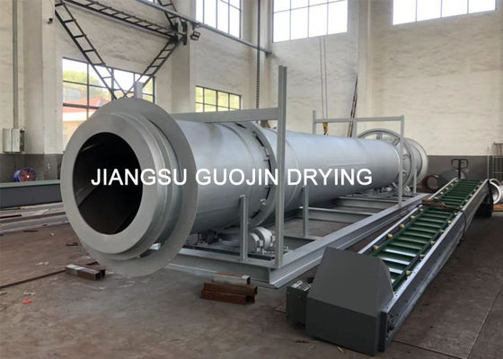 Industrielles Holz Chips Sawdust Rotary Drum Dryer für Biomasse-Ofen 0.5-50 Tph