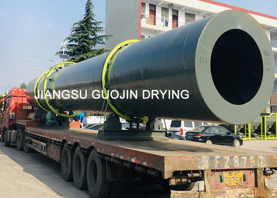 12M Rotary Drum Dryer für Kohlen-Zement-gesamtes Kalkstein-Erz