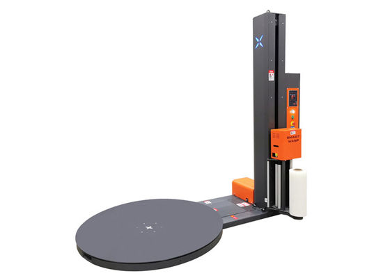 Manuelle geschnittene Film-Paletten-Ausdehnungs-Verpackungs-Maschine mit PLC-Touch Screen
