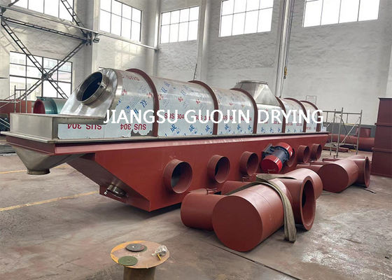 ZLG-1.5x9M Horizontal Continuous Vibrating Wirbelschichttrockner für Salz