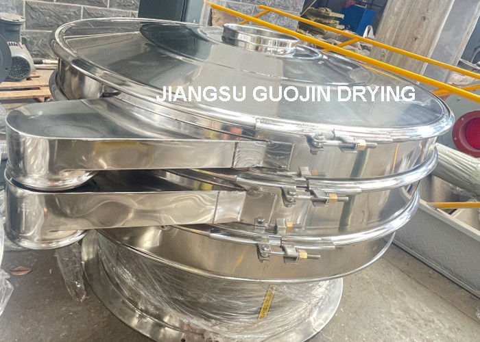 1-4 Schicht 0,5-3kw Vibrations-Screening-Ausrüstung 380V/50Hz für 450-1100 Kg/h Kapazität
